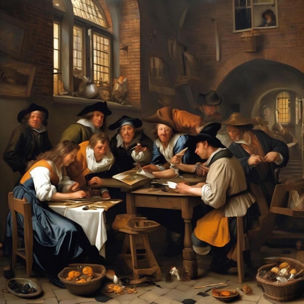 - Λεπτομερής αναπαράσταση Ρομαντικής τέχνης και εσωτερικού τοπίου με ιστορική ατμόσφαιρα.